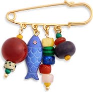 Éliou Fish Bait Brooch