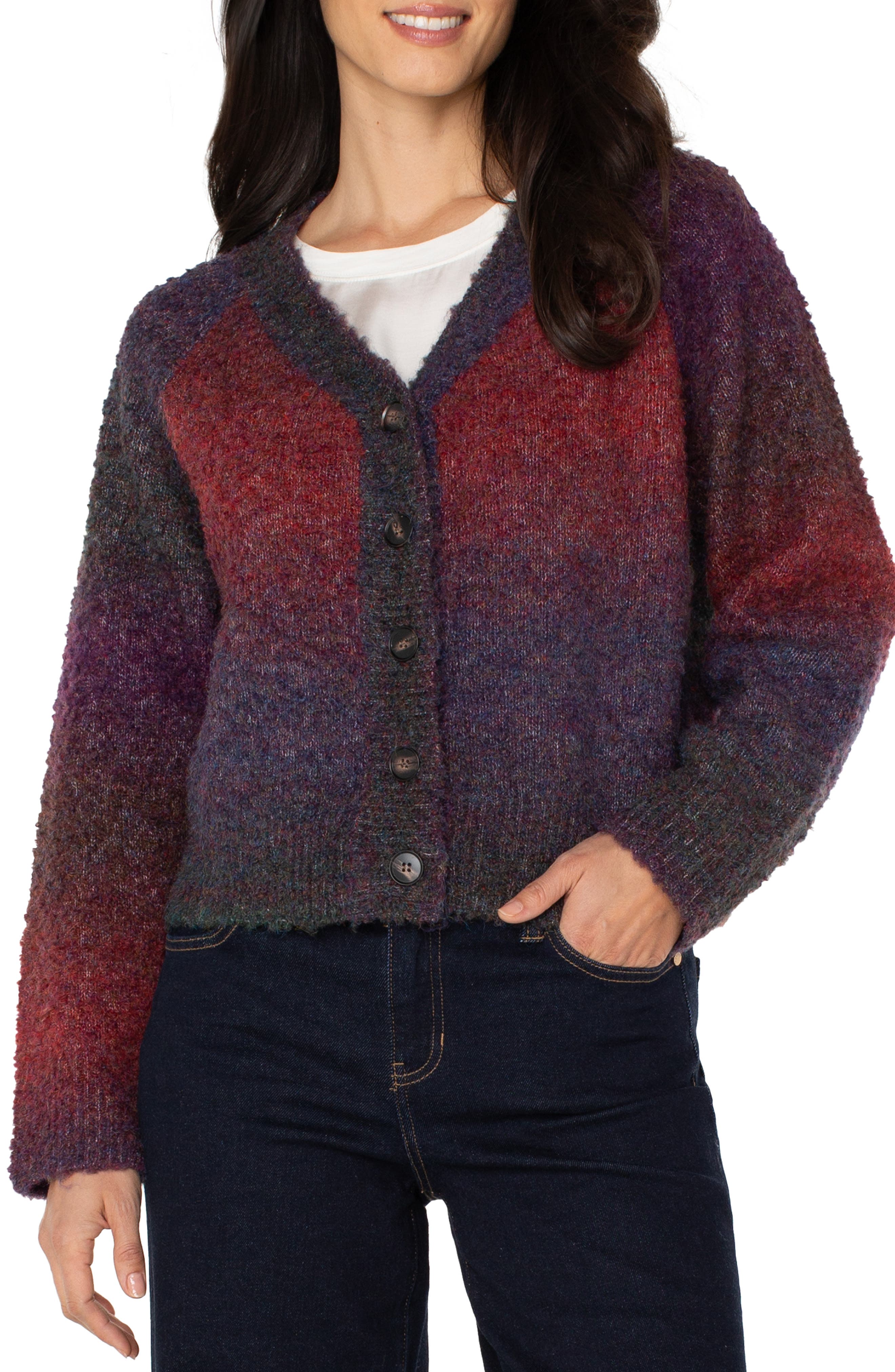 selected BERRY / BURGUNDY OMBRE