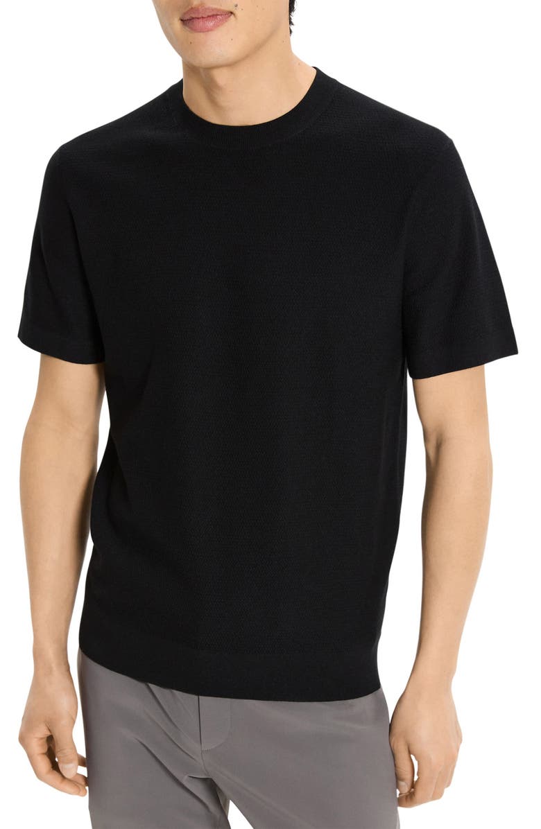 Theory Soris T-Light Crewneck T-Shirt, Alternate, color, Black