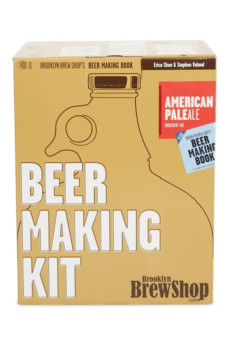 'American Pale Ale' One-Gallon Beer Making Kit with Recipe Book, Main, color, BLUE