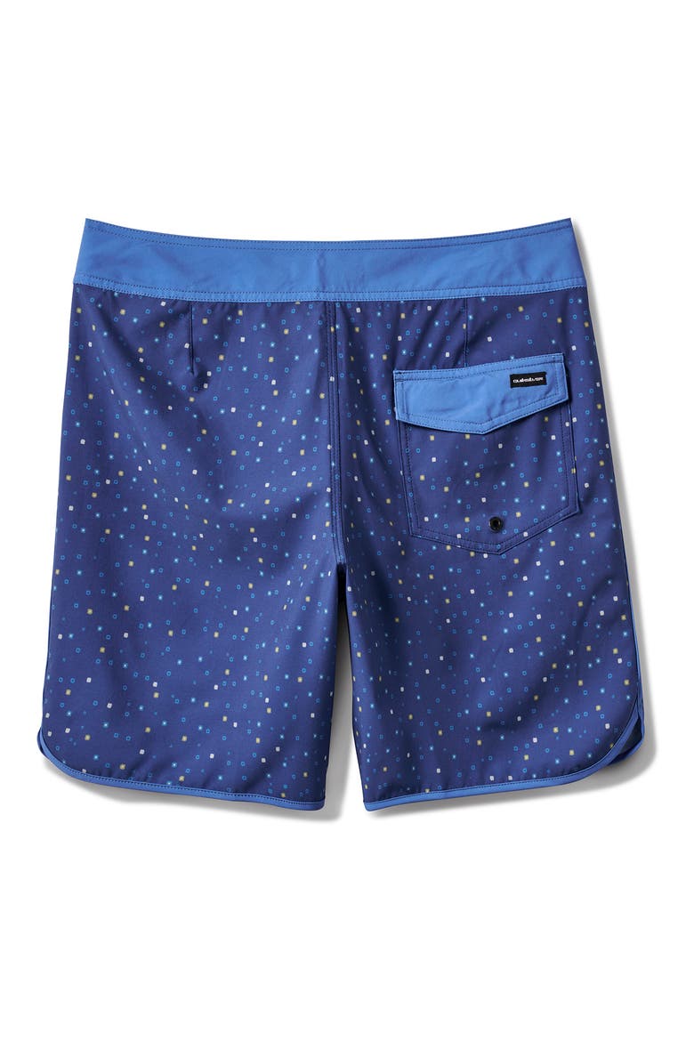 Surfsilk Scallop Board Shorts, Alternate, color, AMERICAN NAVY