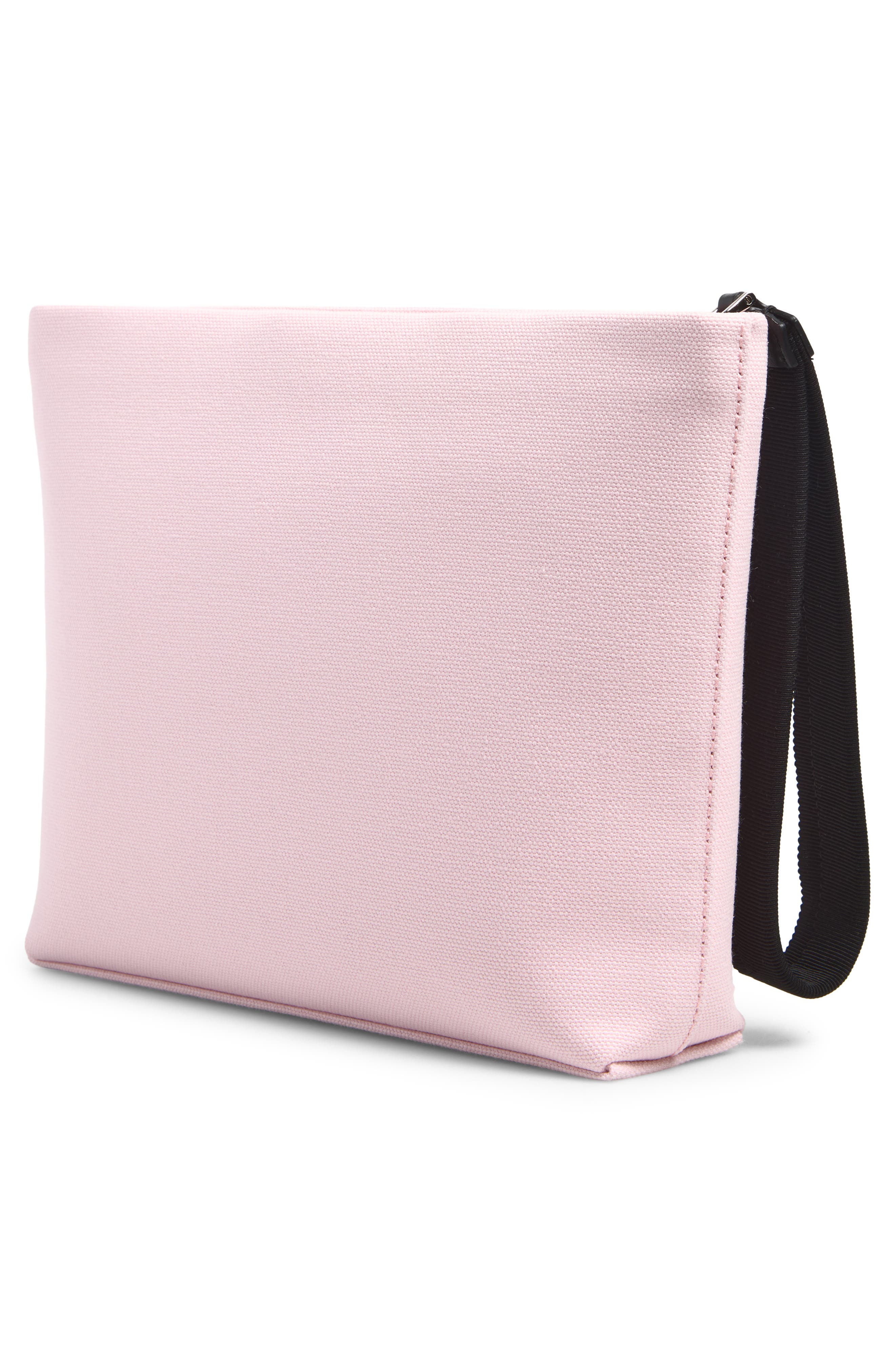 Logo Pouch, Alternate, color, LIGHT PINK