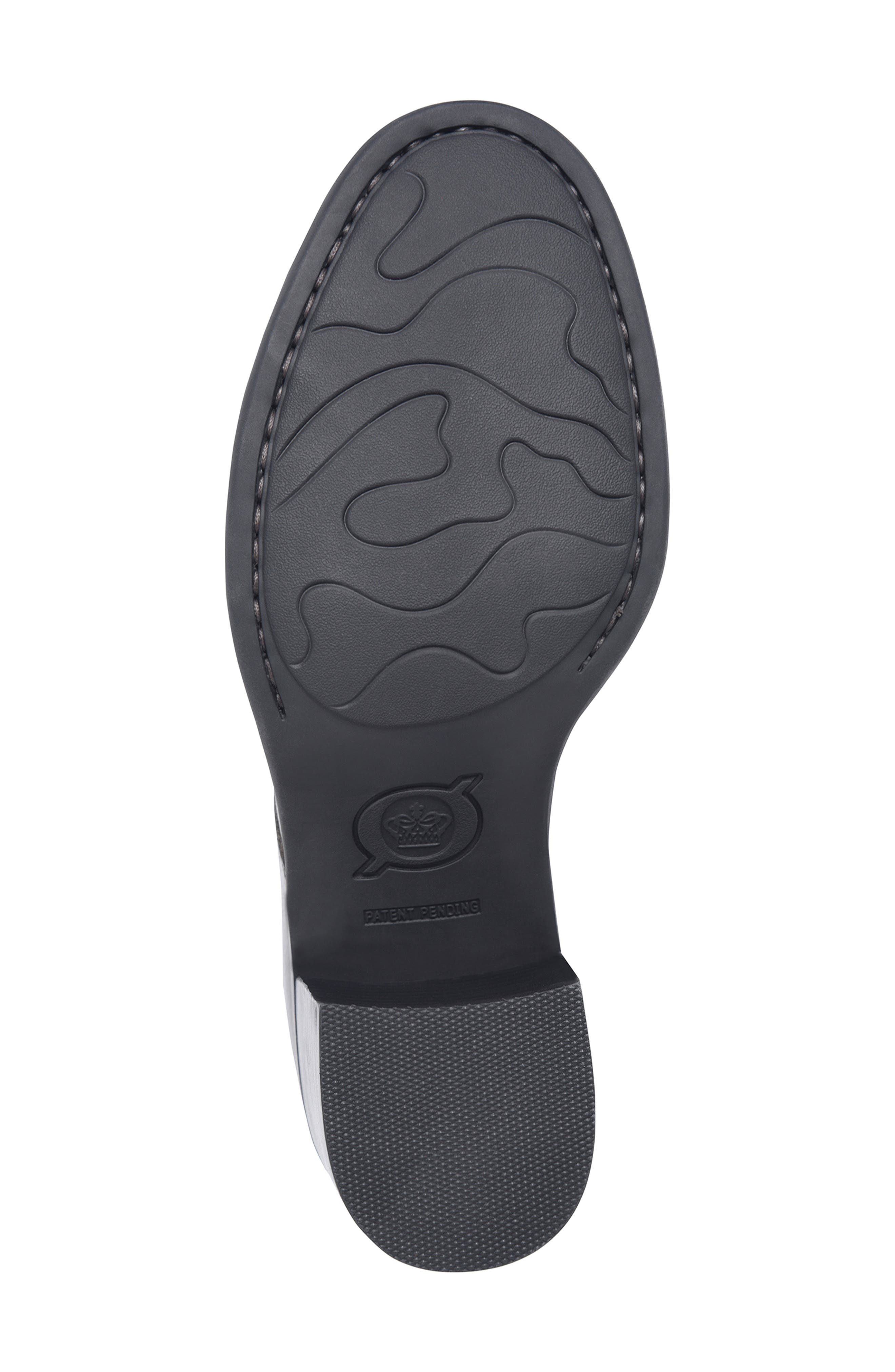 Børn Huntley Combat Boot, Alternate, color, Grey Leather