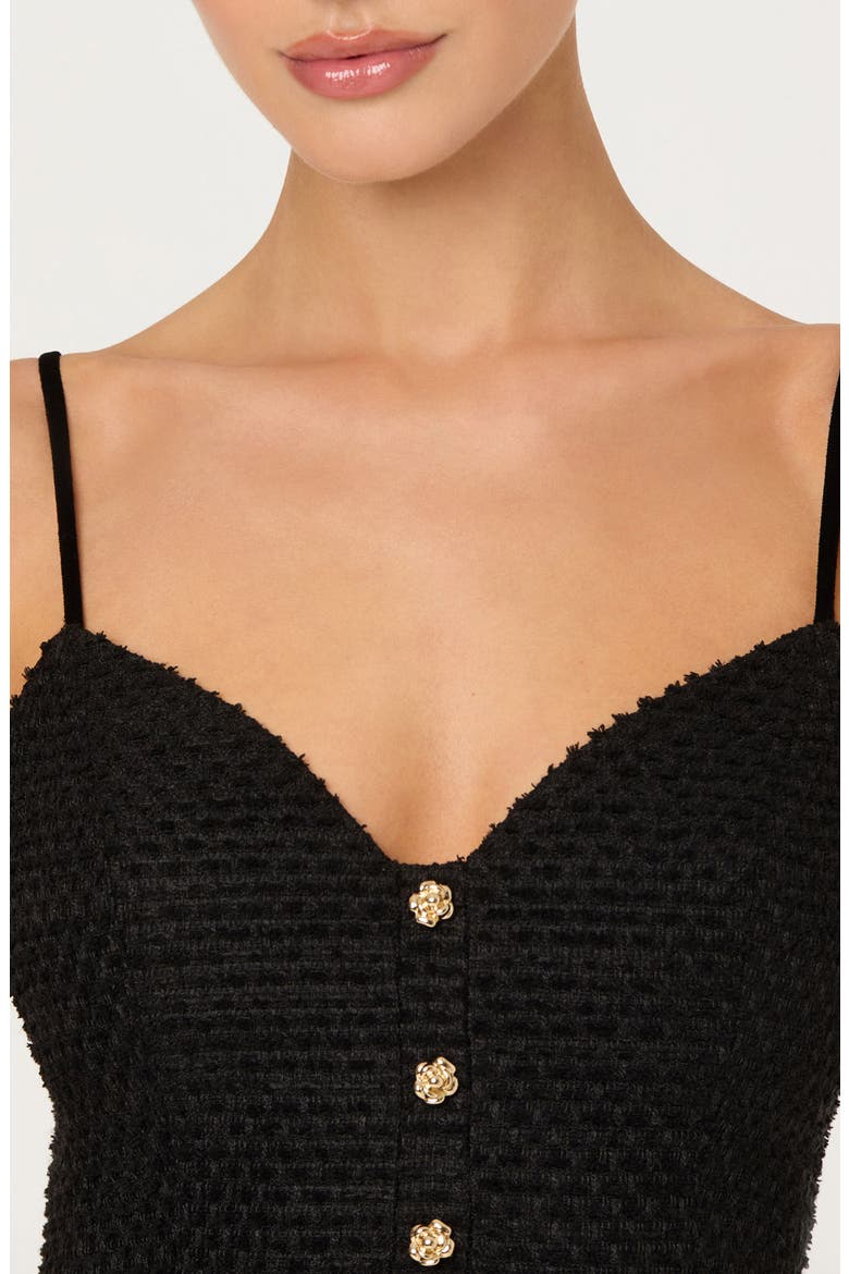Paislee Texture Peplum Top, Alternate, color, BLACK
