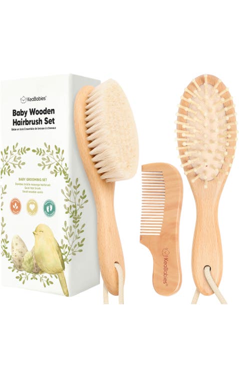 Baby Hair Brush and Comb Set