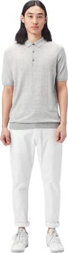 GOBI Mongolian Cashmere Cashmere Silk Polo Shirt