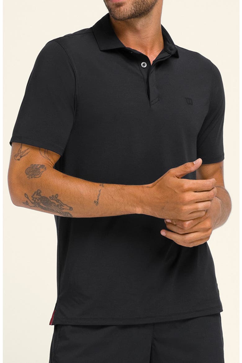 League Polo, Main, color, BLACK