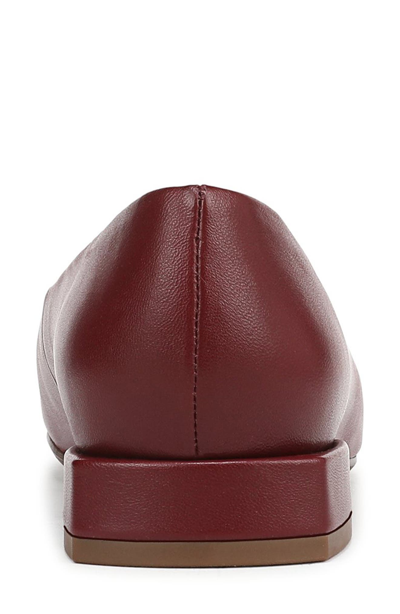 Sam Edelman Emina Square Toe Flat, Alternate, color, French Merlot