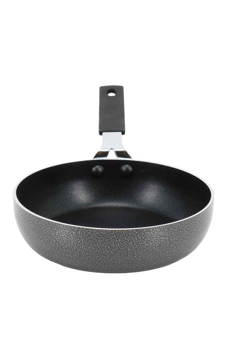 OSTER Cambourne 6.5 Inch Aluminum Mini Frying Pan with Bakelite Handle, Alternate, color, Black