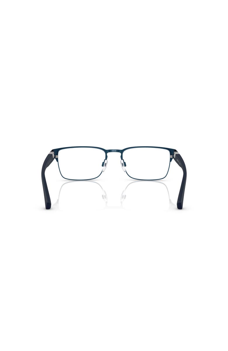 Emporio Armani 55mm Square optical glasses, Alternate, color, Blue