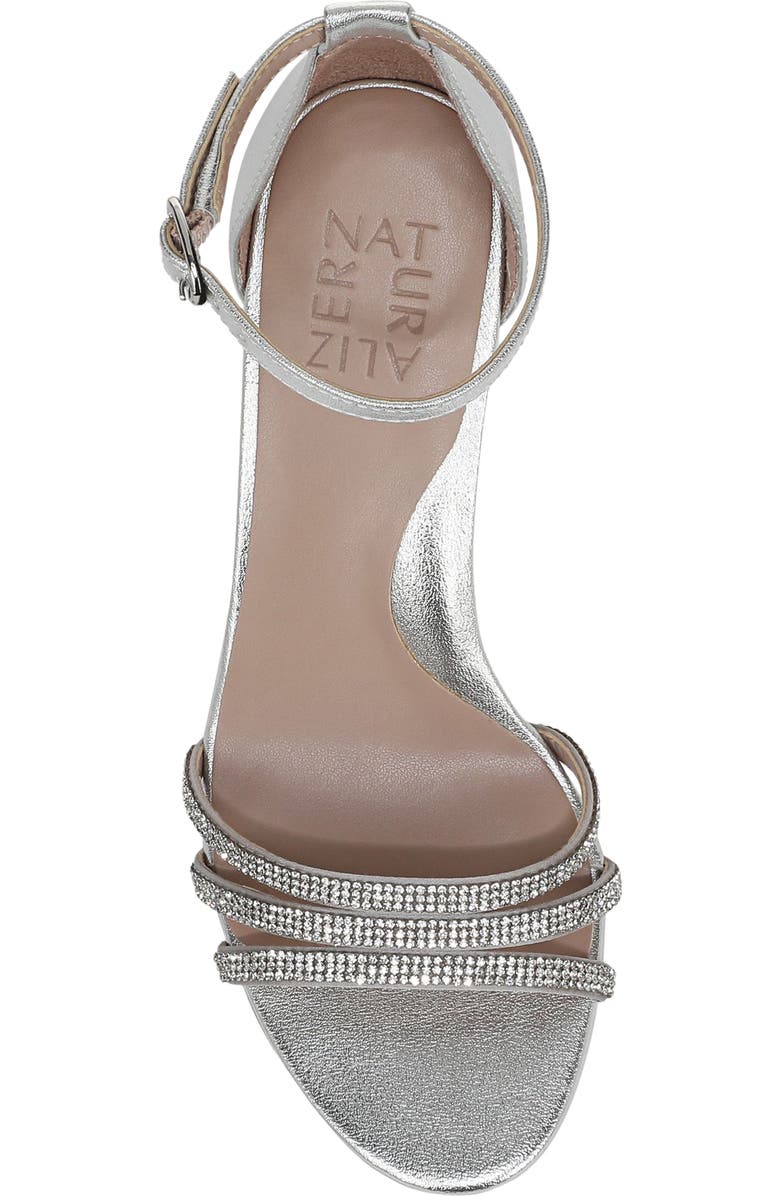 Naturalizer Heidi 2 Sandal, Alternate, color, Silver Satin