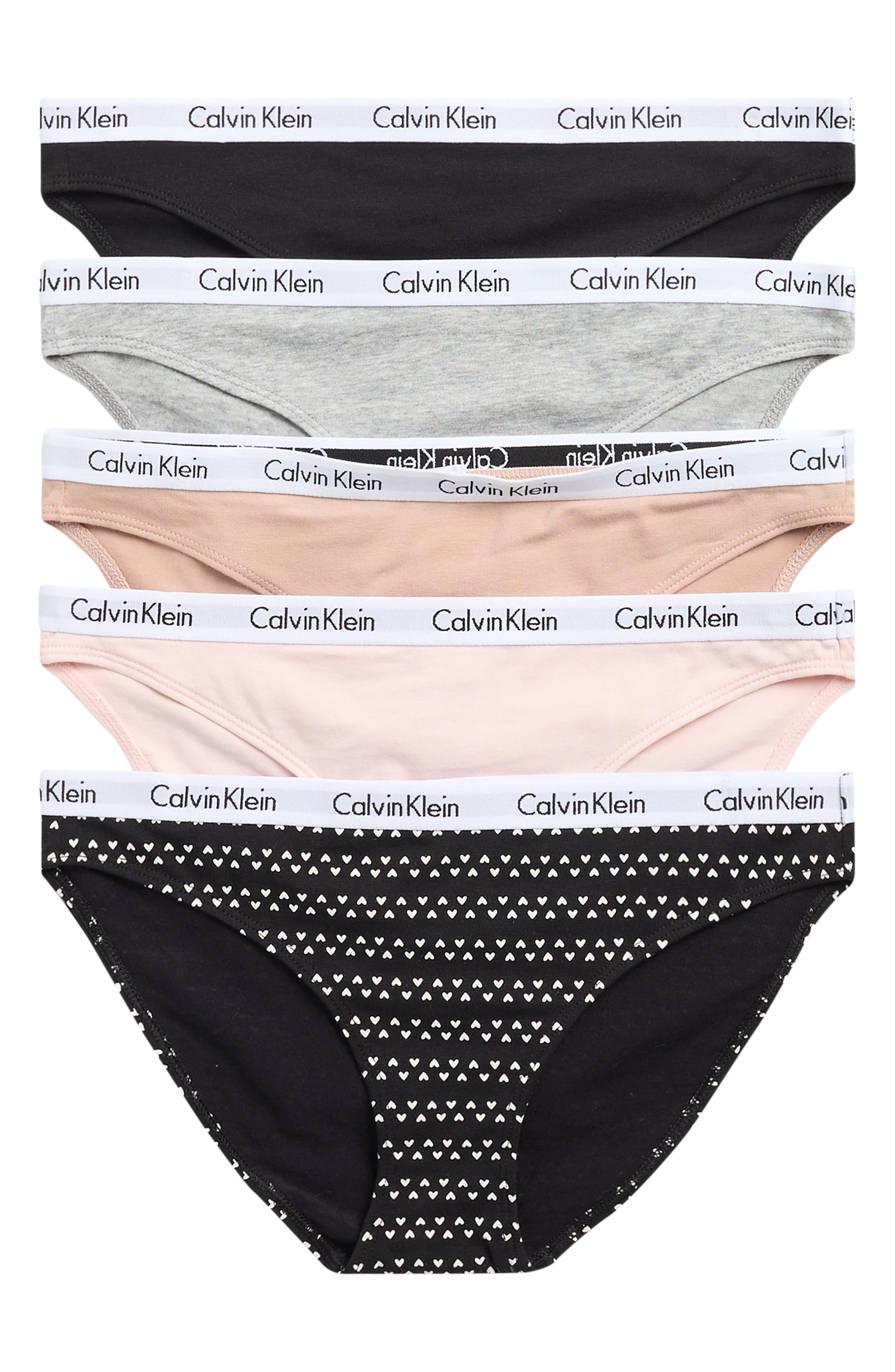 Calvin Klein Logo Bikini - Pack of 5