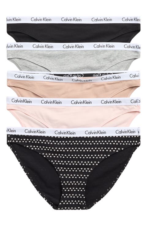 Calvin Klein Logo Bikini - Pack of 5