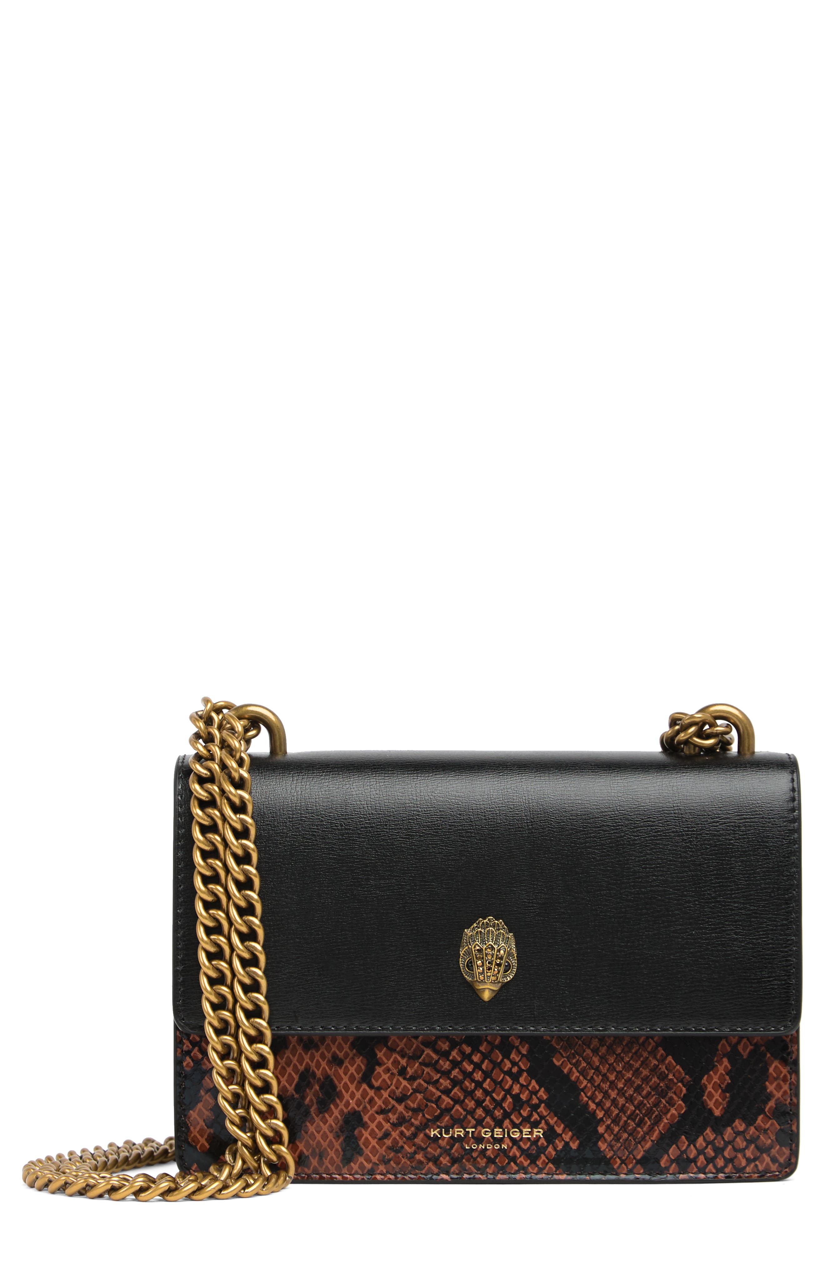 Kurt Geiger London Shoreditch Eagle Shoulder Bag, Main, color, 