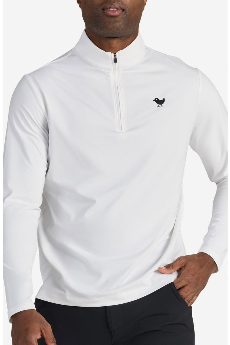 Velocity Performance Quarter Zip Pullover, Main, color, CLOUD DANCER