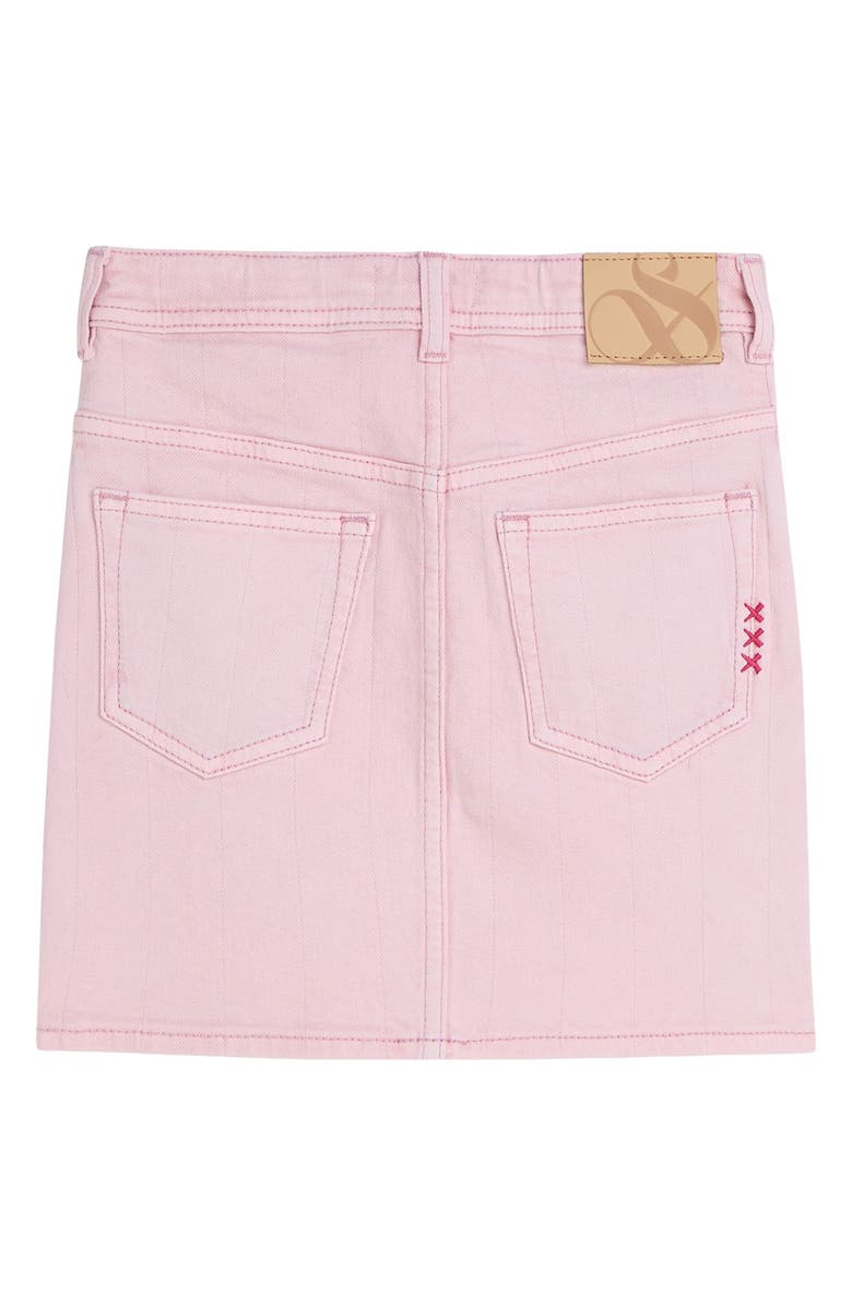 Scotch & Soda Kids' Denim Skirt, Alternate, color, Lilac Snow