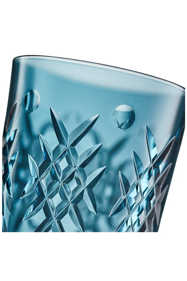 Winter Wonders Whiskey Glass, Alternate, color, BLUE