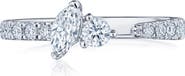 Kwiat Duet Diamond Open Ring