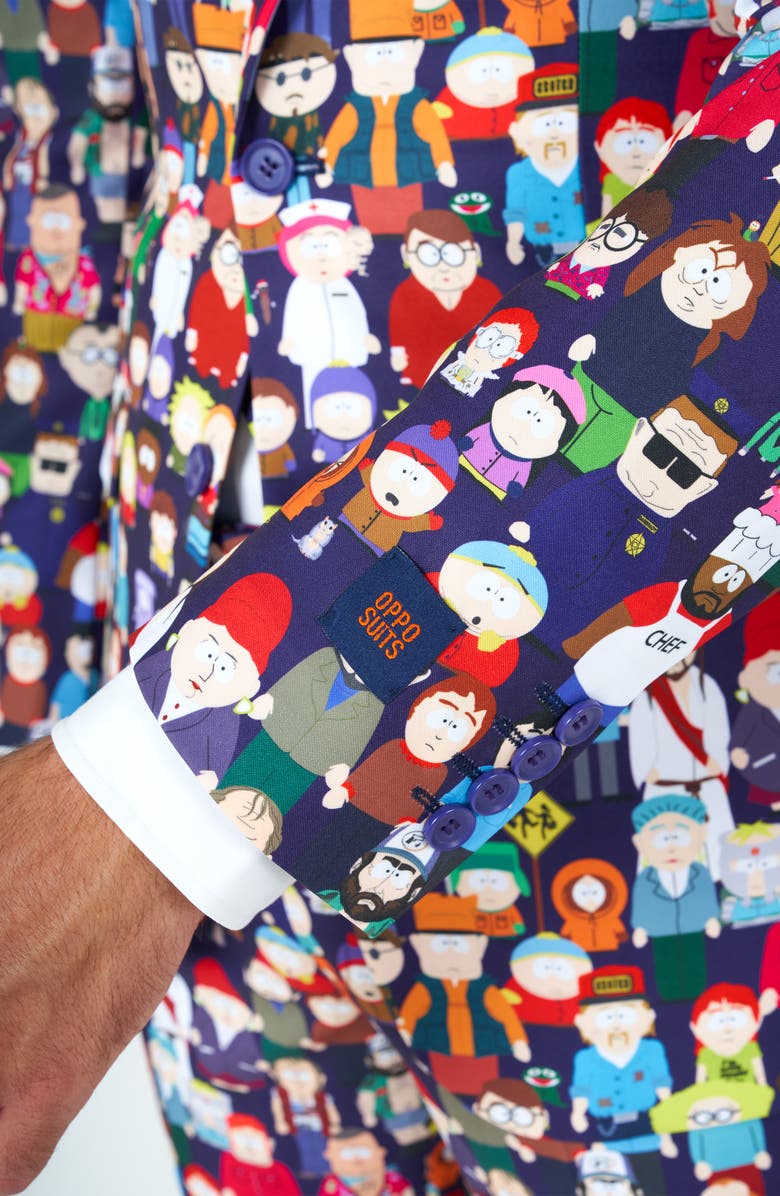 OppoSuits South Park Print Suit, Alternate, color, South Park