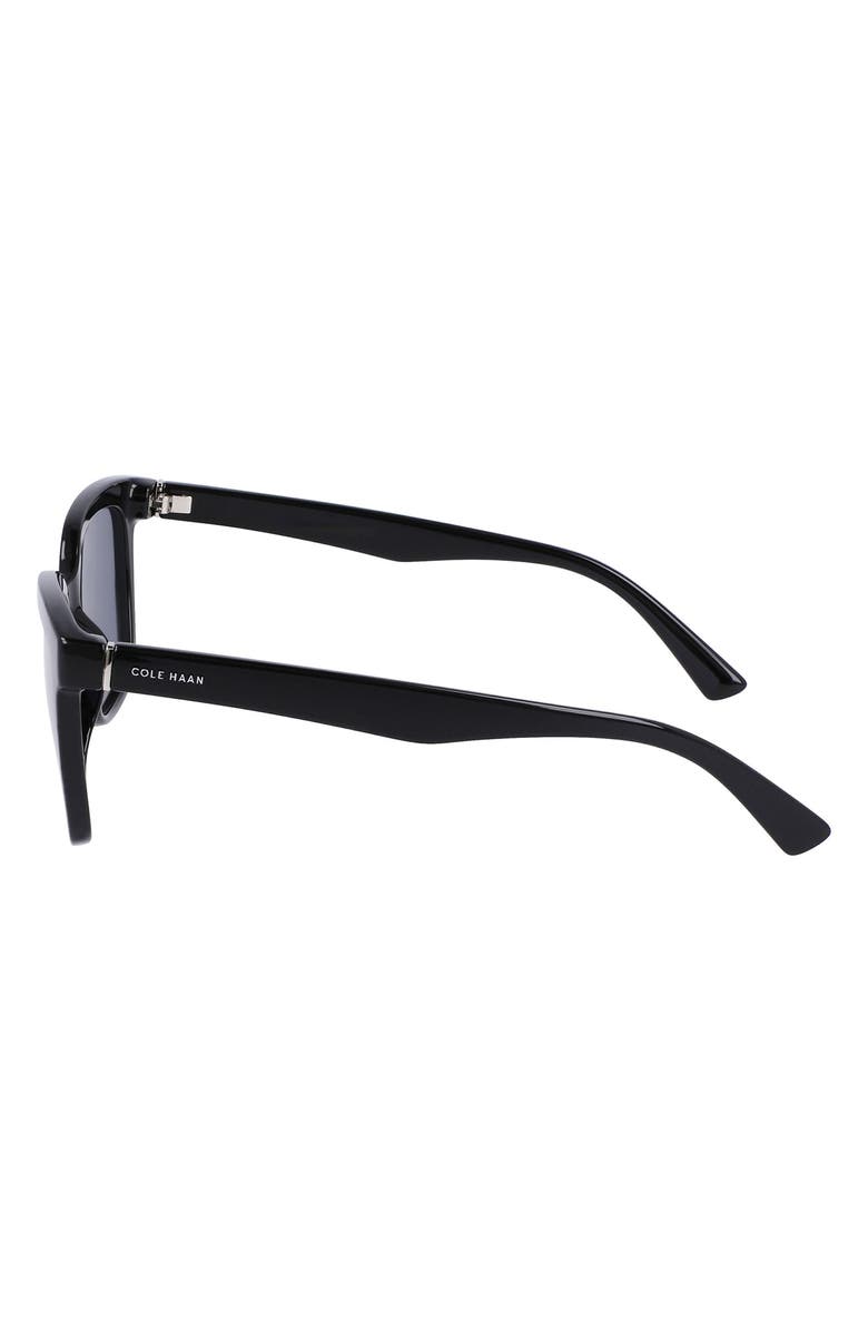 Cole Haan 54mm Polarized Square Sunglasses, Alternate, color, 