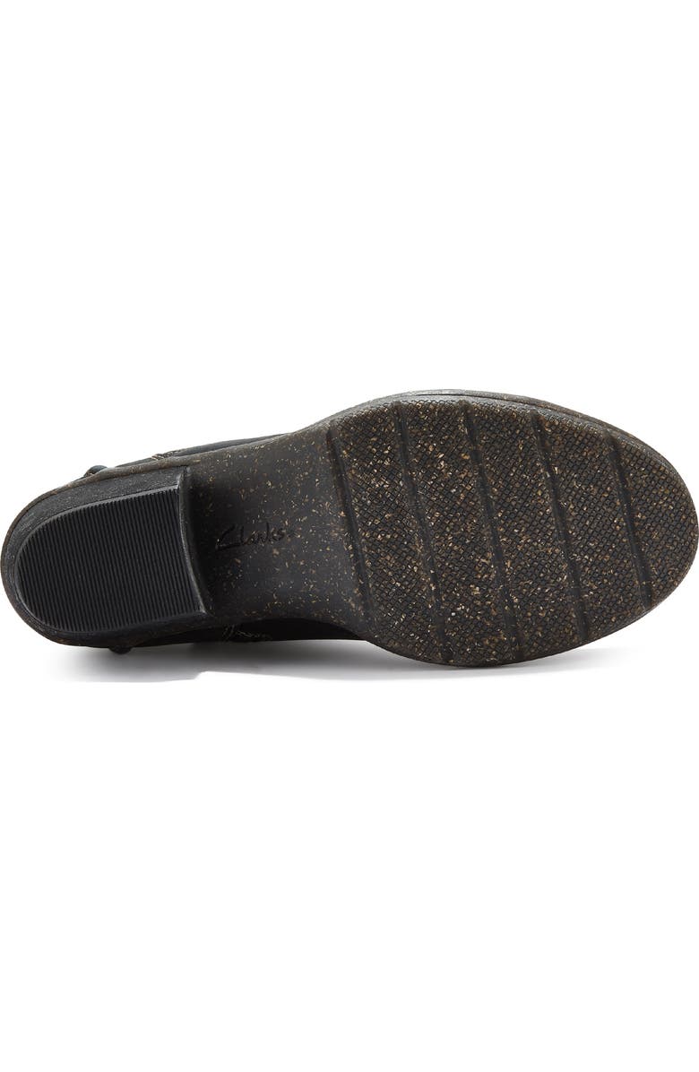 Clarks<sup>®</sup> Kastela Ankle Bootie, Alternate, color, Black Leather