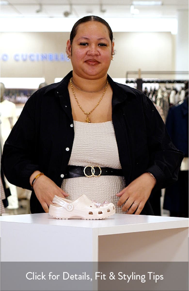 Kids' Shimmer Gem Classic Clog, sales video thumbnail