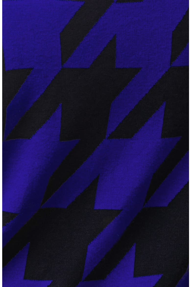 Turtleneck Sweater, Alternate, color, BLACK/ ROYAL