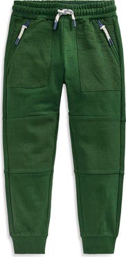Mini Boden Kids' Warrior Knee Cotton Joggers