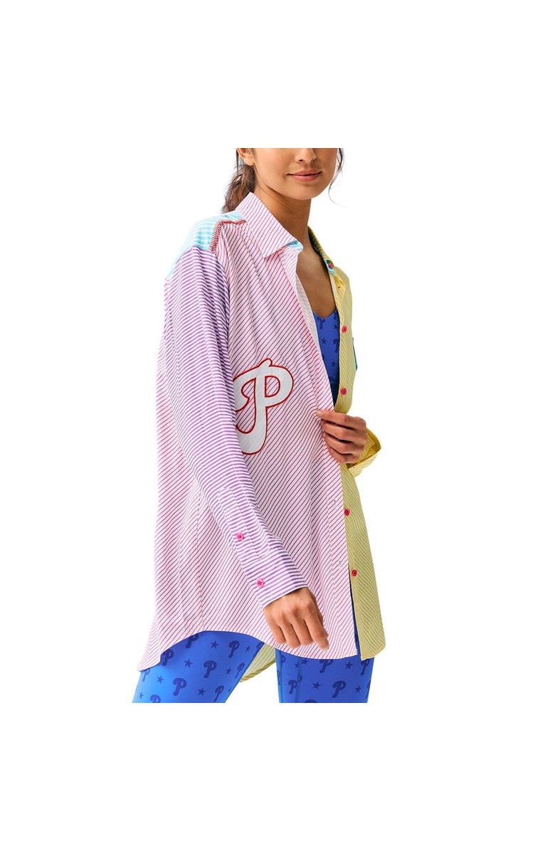 Terez Women's Terez Philadelphia Phillies Button-Up Shirt, Alternate, color, 
