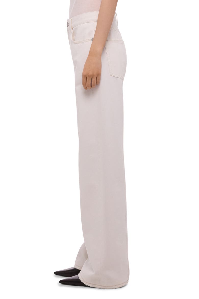 Ripped Bootcut Jeans, Alternate, color, MATTE WHITE - STC