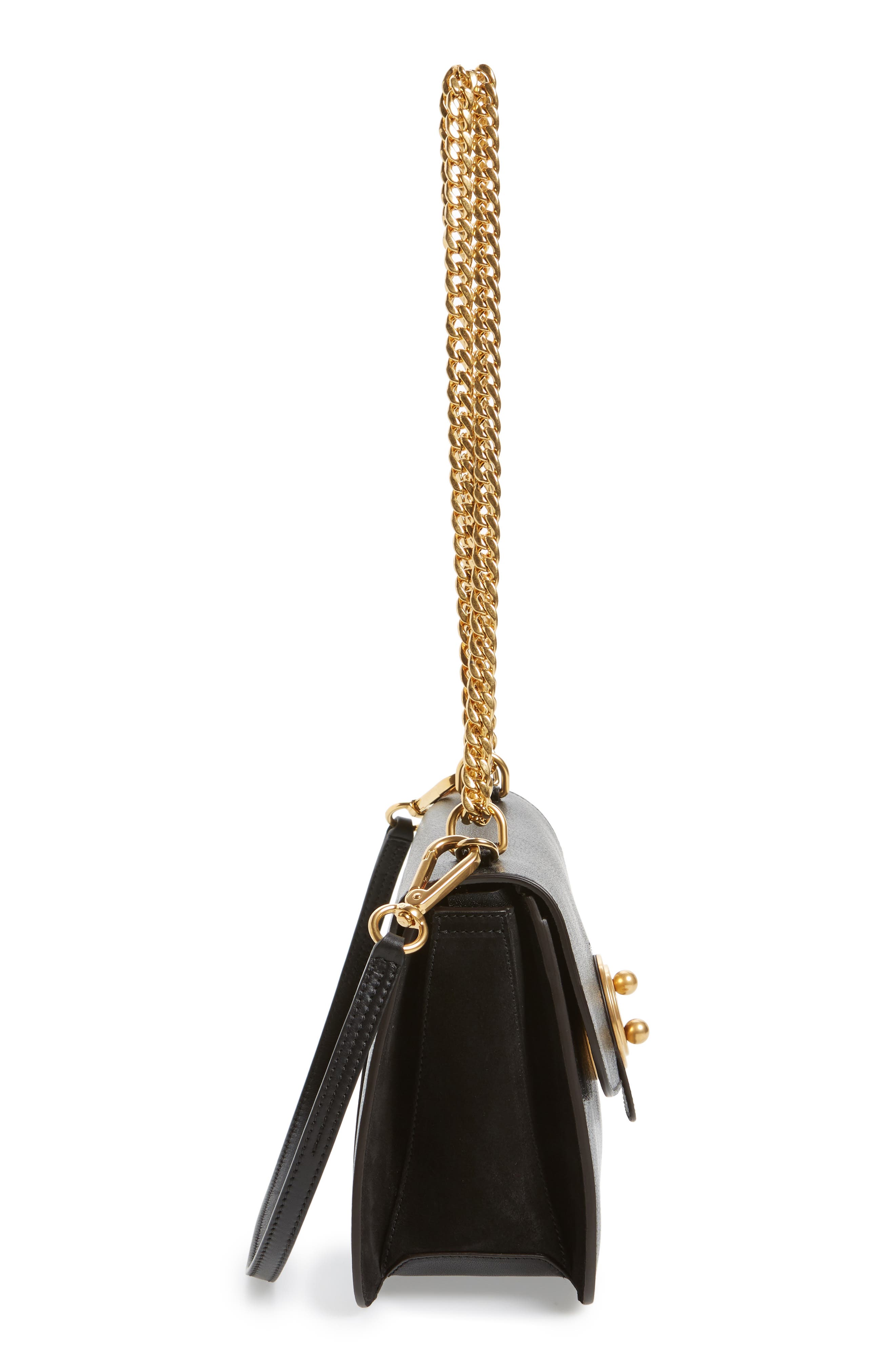 Chloé Medium Mily Leather Shoulder Bag, Alternate, color, 