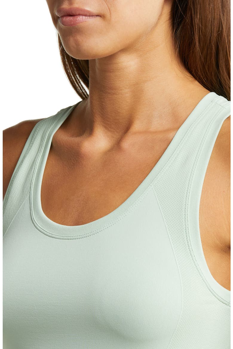 Athlete Crop Seamless Tank Top, Alternate, color, SALIX GREEN