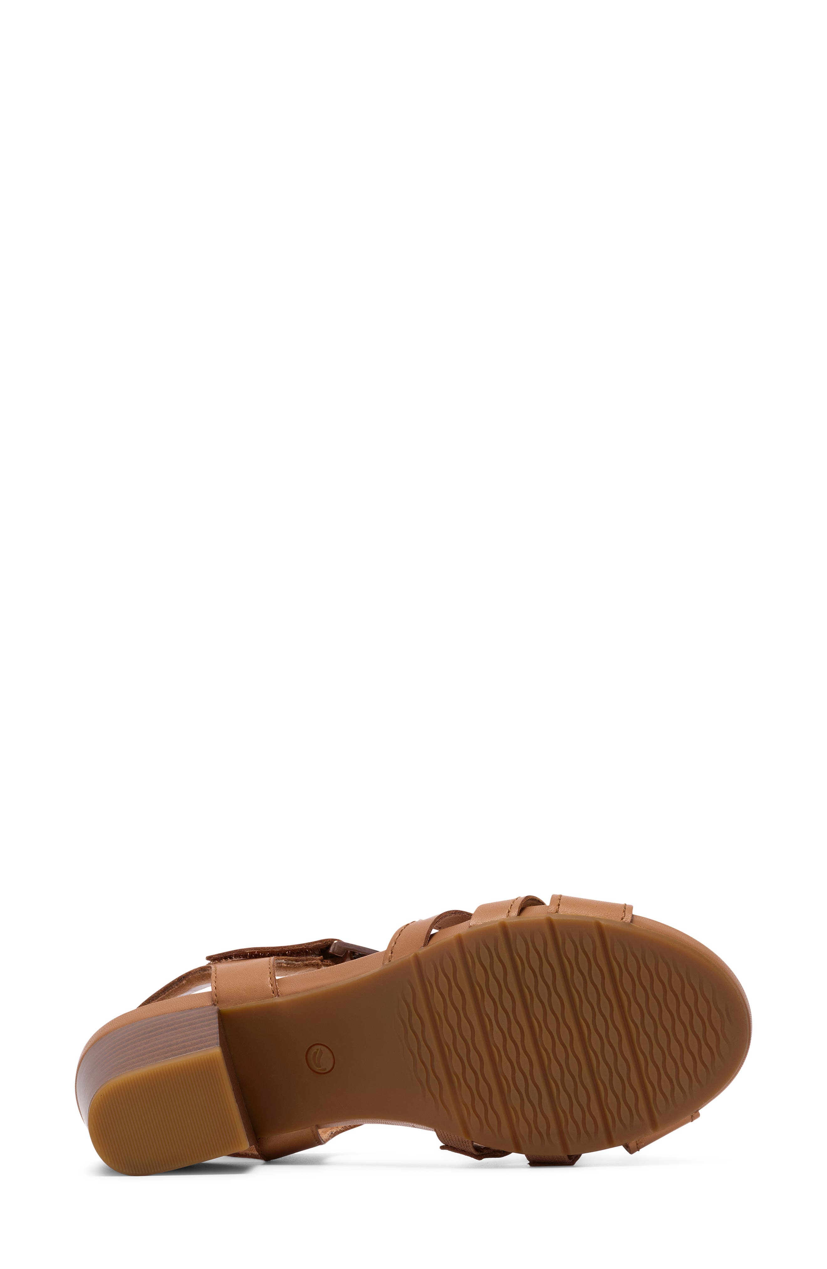 Kymber Ankle Strap Block Heel Sandal, Alternate, color, TAN LEATHER