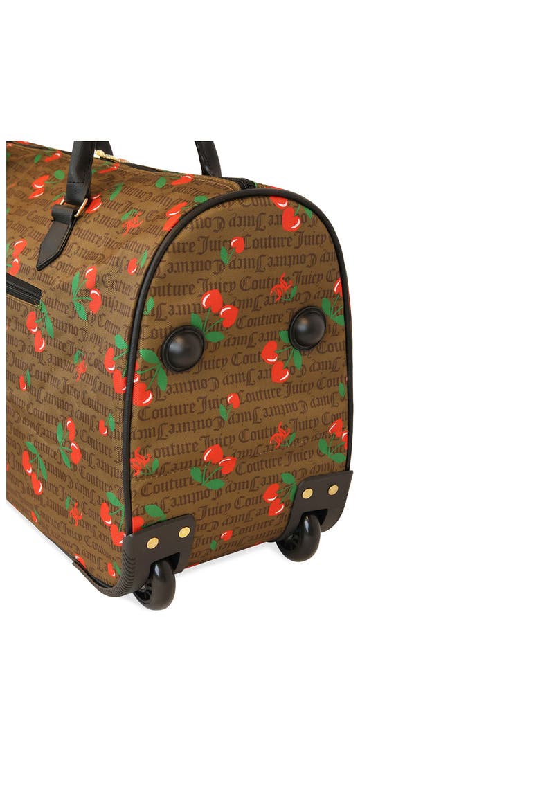 Cherry Rolling Duffle Bag, Alternate, color, JC BROWN CHERRY