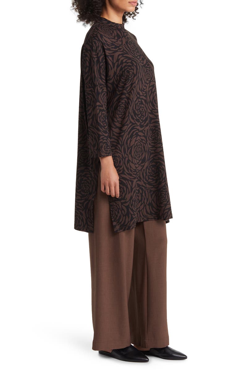 Masai Copenhagen Gretha Floral Long Sleeve Tunic Top, Alternate, color,