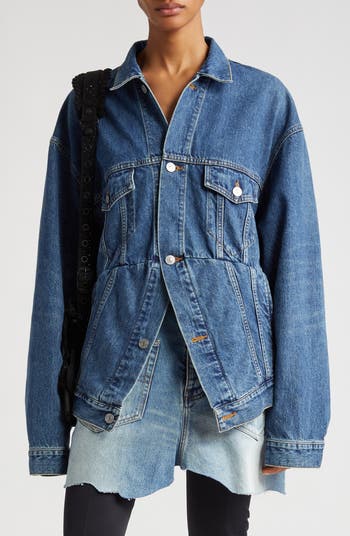 BALENCIAGA SWING DENIM JACKET デニムジャケット Balenciaga Swing Denim Jacket | Nordstrom