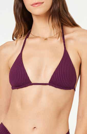 LSPACE Sofia Triangle Bikini Top