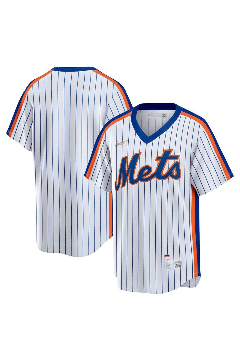 Men's Nike White New York Mets Home Cooperstown Collection Team Jersey, Main, color, White