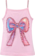 Lola + The Boys Pretty in Bow Tank Top
