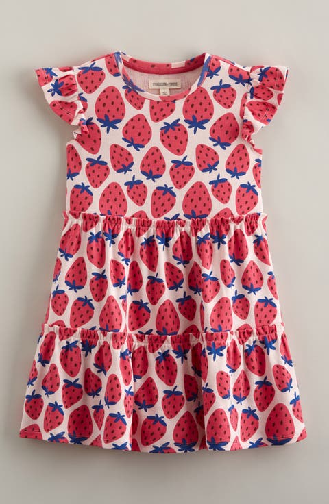 Kids' Print Cotton Dress (Toddler, Little Kid & Big Kid)