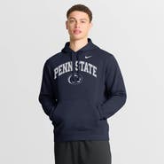 Nike Men's Nike Navy Penn State Nittany Lions Club Fleece Arch Pullover Hoodie