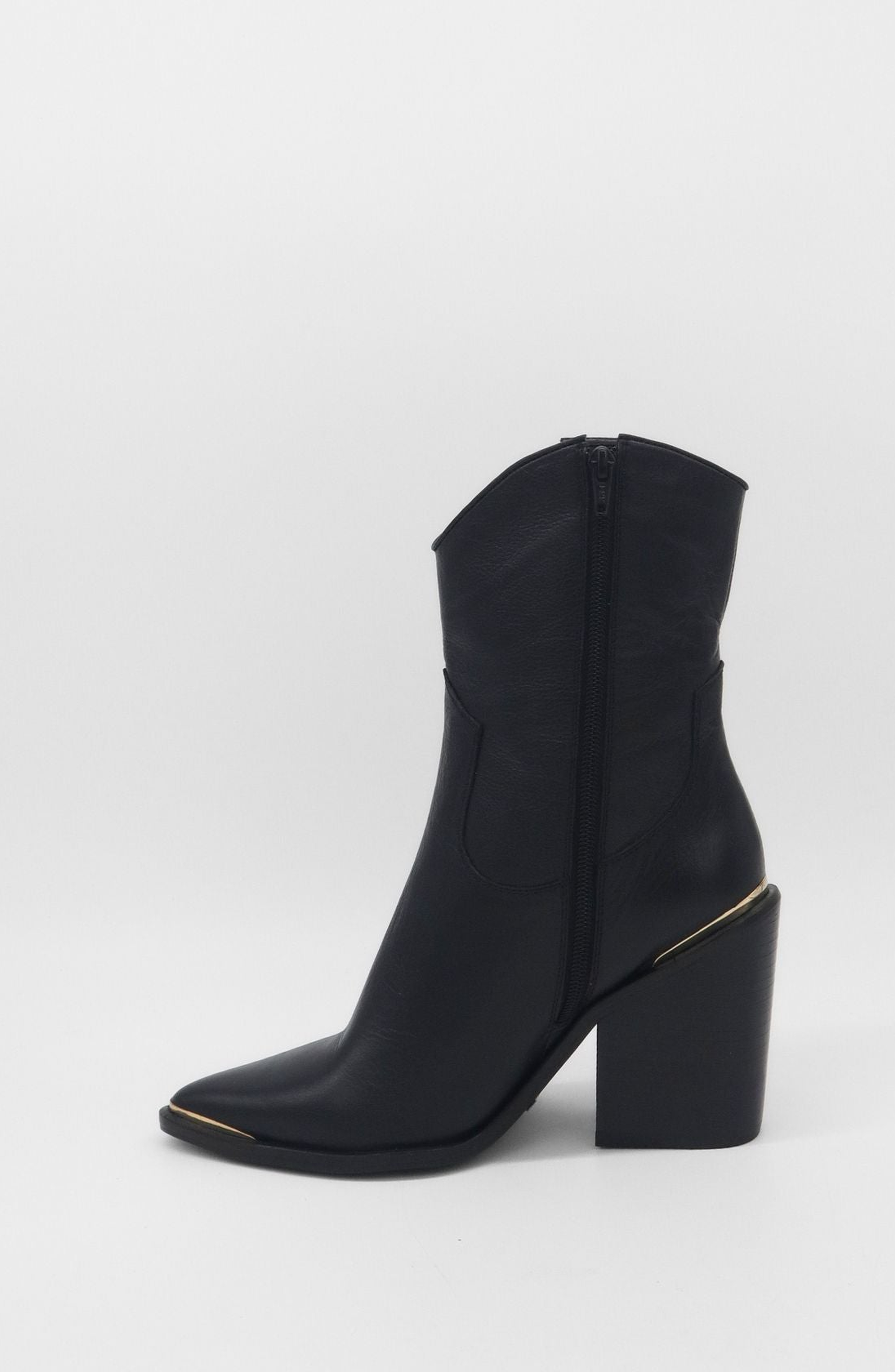 STIVALI NEW YORK Western Cowboy Boots, Alternate, color, Black