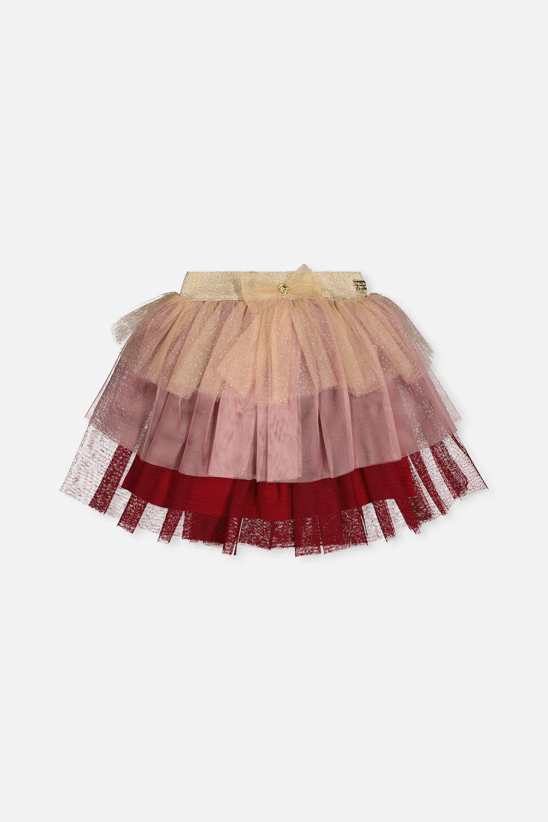 selected Red, Pink and Beige Stripe