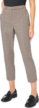 Halogen® Tailored High Waist Crop Pants