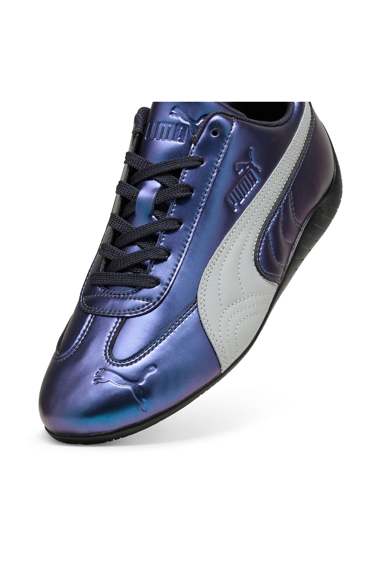PUMA Speedcat Y2K Sneaker, Alternate, color, New Navy/ Cool Light Gray