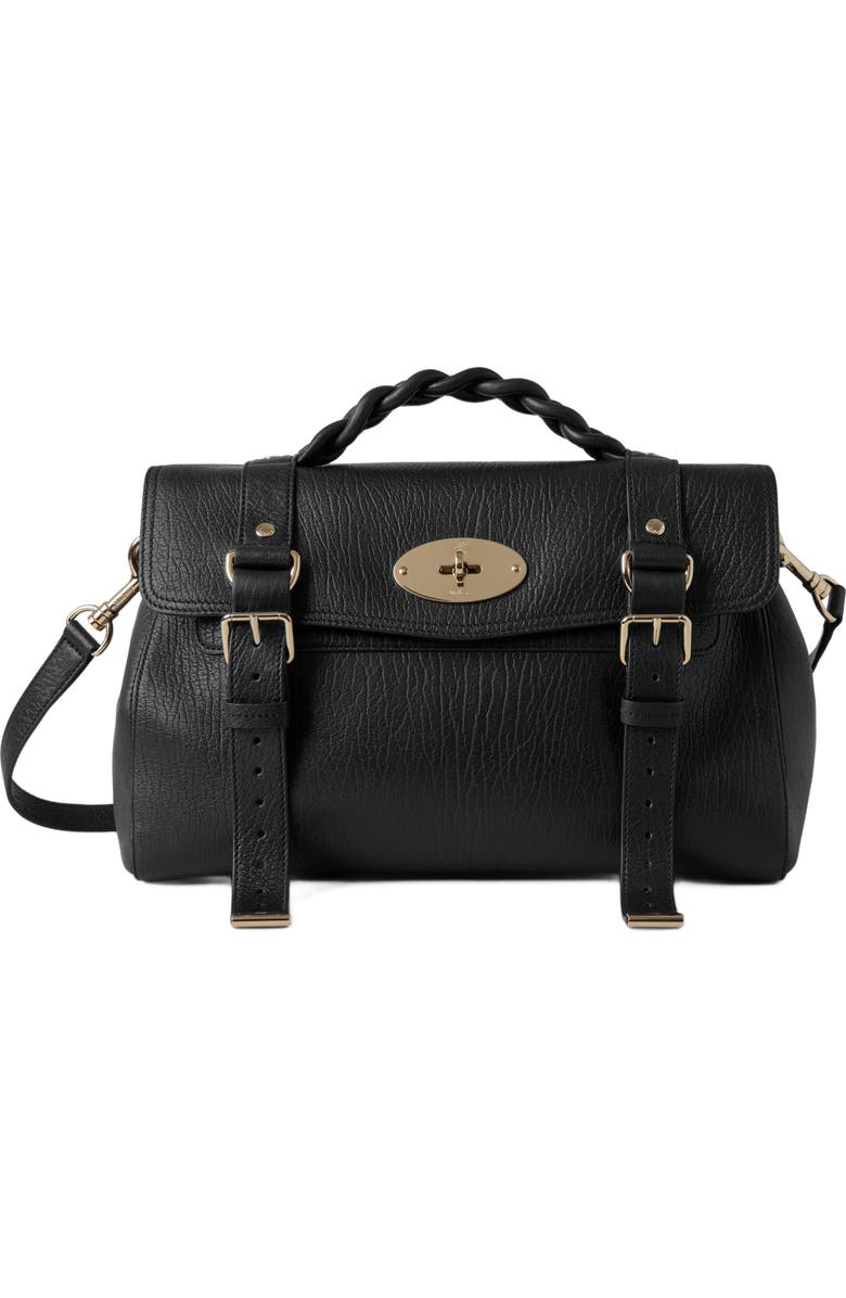 Mulberry Alexa Natural Grain, Main, color, Black