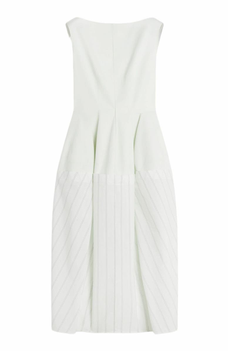 Lanvin Cotton Peplum Dress, Alternate, color, 