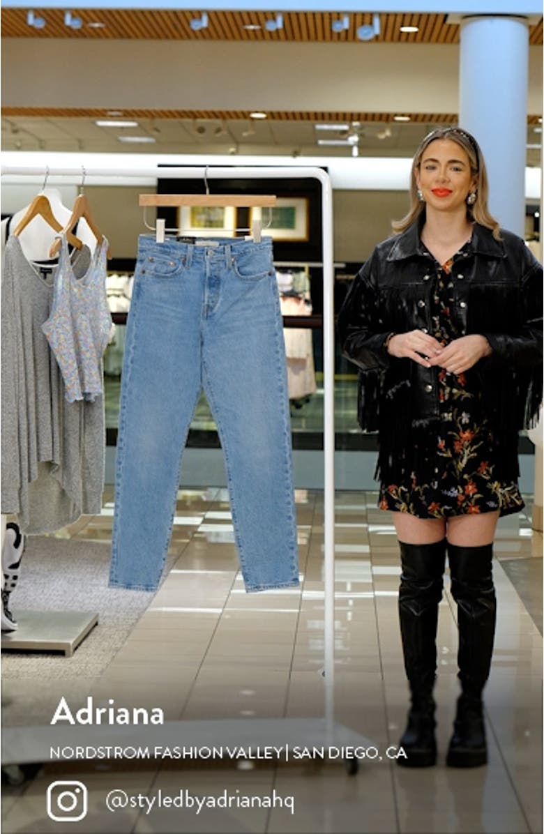 Wedgie High Waist Straight Leg Jeans