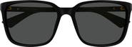 Bottega Veneta Gender Inclusive BV1516SK 57mm Gradient Rectangle Sunglasses