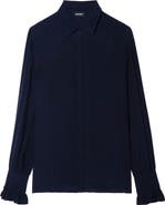 Zadig & Voltaire Thely Frill Button-Up Shirt Shirt